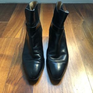 Salvatore Ferragamo Leather Ankle Boots